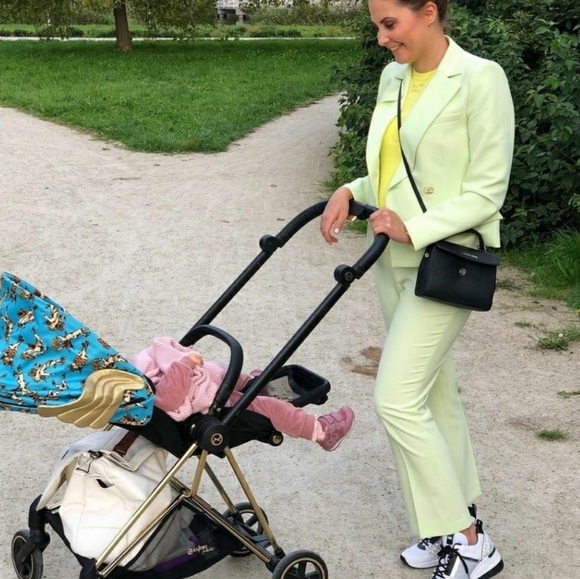 ZARA Double Breasted Blazer color Lemon - Picture 4 of 15